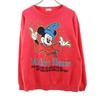 Mickey Family 90s Mickey Mouse Print Long Sleeve Trainer Men's Used