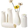 Creative Nordic Flower Vase Durable Flower Bottle Ins Plastic Flower Pot  Home Decoration