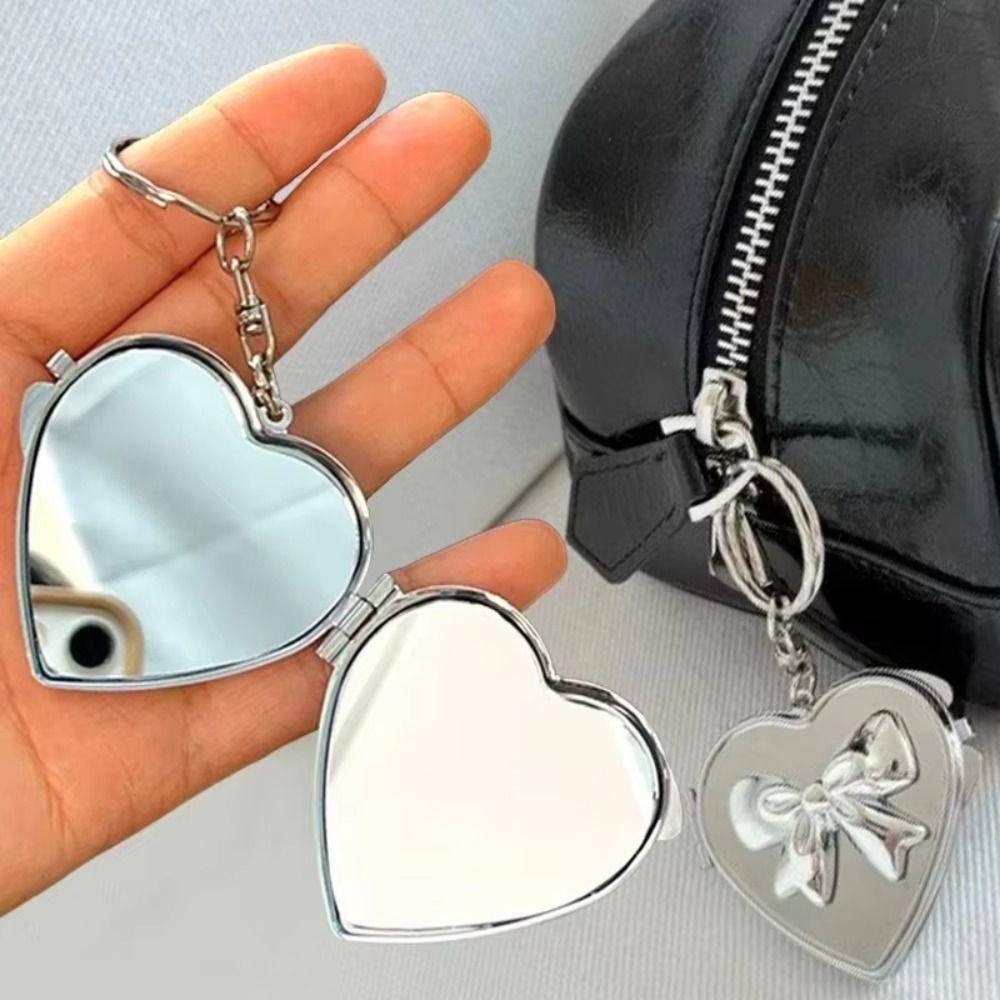 Двустороннее зеркало Сумка Подвеска Брелок Корейское косметическое зеркало Брелок Женщины