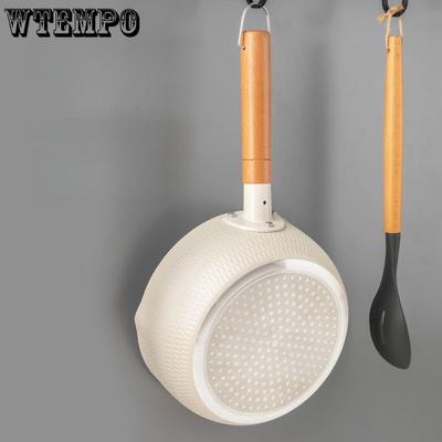 Maifan Shixue Flat Pot Antistick Pot Бытовая лапша Маленькая кастрюля Супница Молоковарка Индукционная плита Открытое пламя Универсальная