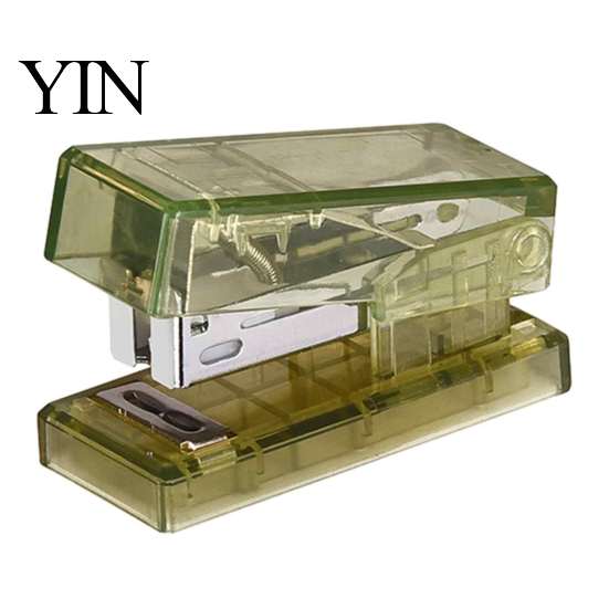 Mini Stapler for Test Papers Stapler, Compact Travel Size, with Smooth Binding 2 to Pocket Size 15 Pages of Paper, Portable Lightweight Students