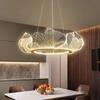Living Room Chandelier Lighting Modern Acrylic Ginkgo Pendant Light LED Chandelier for Dinging Room Lighting Fixture