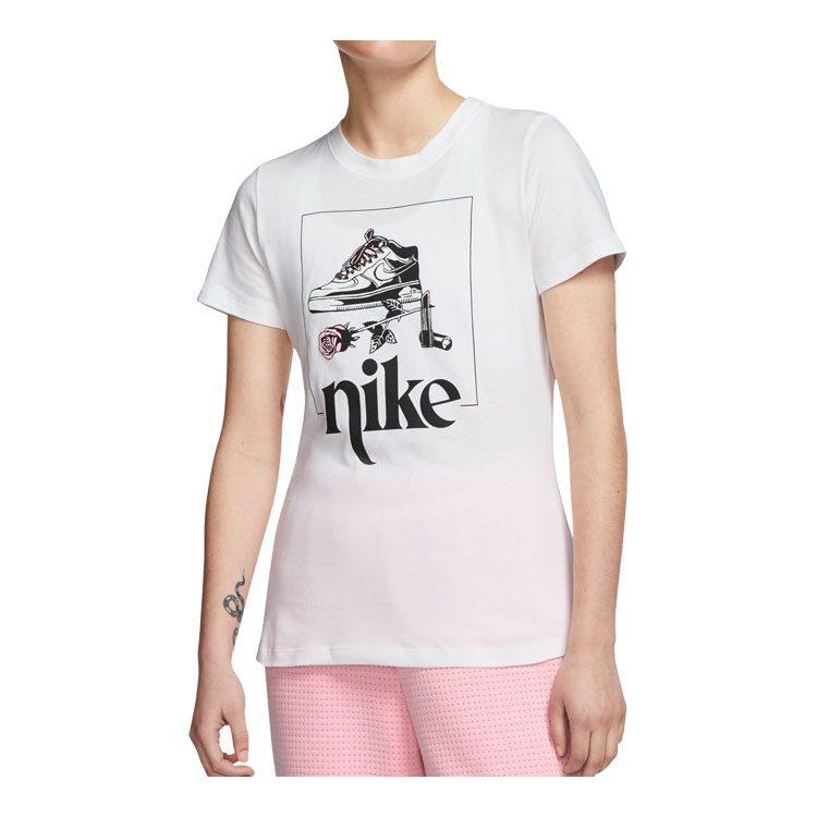 Nike Женская белая футболка с втачным рукавом CT8925-100