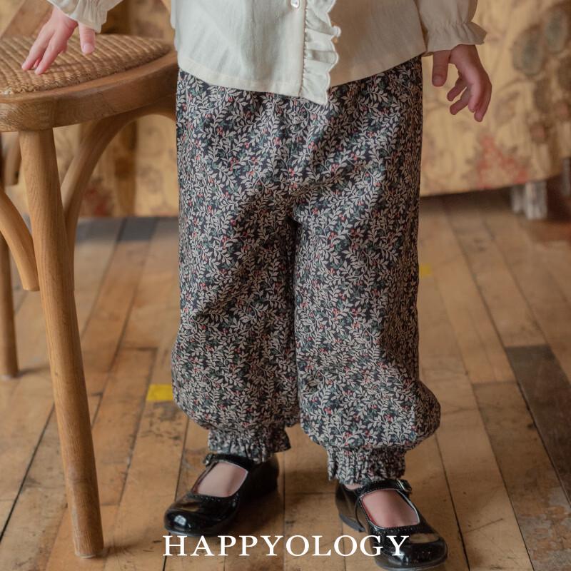 Хлопковые эластичные капри для девочек Happyology