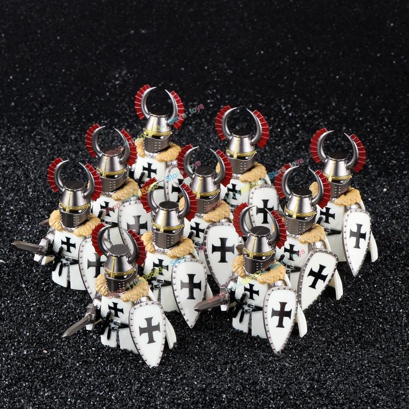 Movie Series Orc Uruk-hai Army Action Figures Mini Bricks Doll Assemble Building Blocks MOC DIY Toys for kid gift