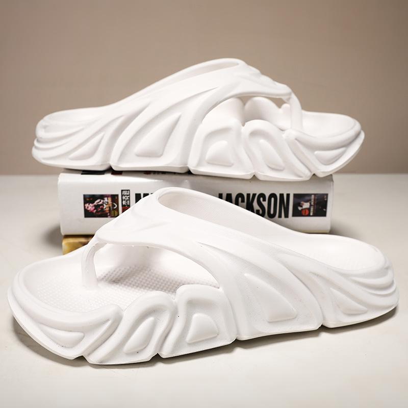 Мода Kidmi Мода Мужские сандалии Мужские шлепанцы Мужская обувь Уличные EVA Пляжные шлепанцы Повседневная домашняя обувь Комнатные шлепанцы для душа и ванной