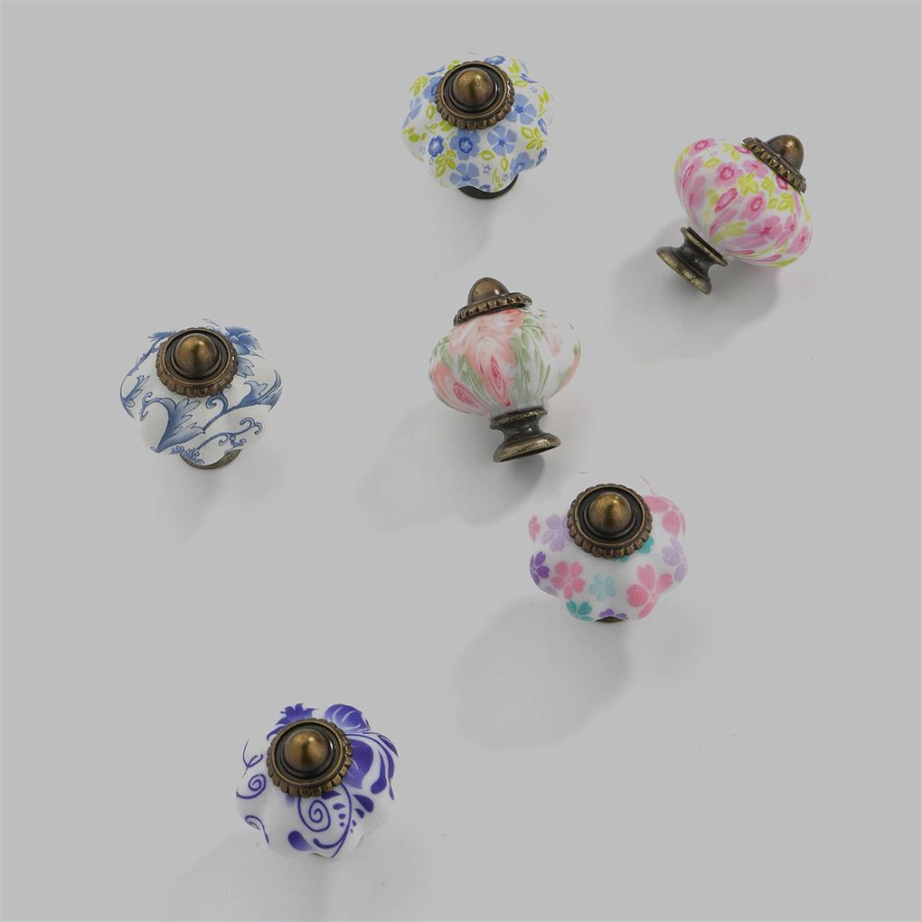 Дверная ручка Винтажный обувной шкаф Комод Ручка для ящика Мебельная деталь для спальни ванной комнаты Домашняя фермерская декорация