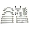 Pedal Rod suspension frame rudder base Rod seat for WPL 1/16 C64 Toyota Hilux RC crawler car metal upgrade parts truck buggy