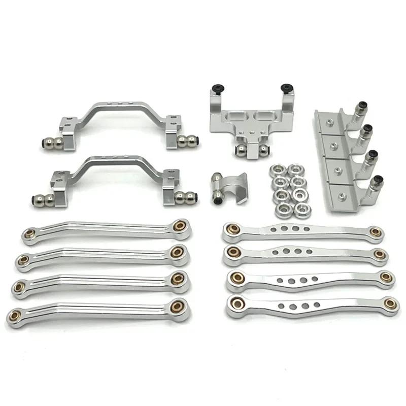 Pedal Rod suspension frame rudder base Rod seat for WPL 1/16 C64 Toyota Hilux RC crawler car metal upgrade parts truck buggy