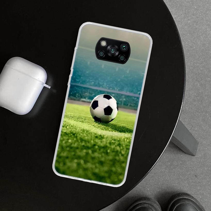 Чехол для телефона Футбол Футбольная тактика Время для Xiaomi Poco X6 X5 X4 X3 Nfc X7 F7 Ultra F6 Pro F5 F4 Gt F3 M6 M5 M4 M3 Печать C