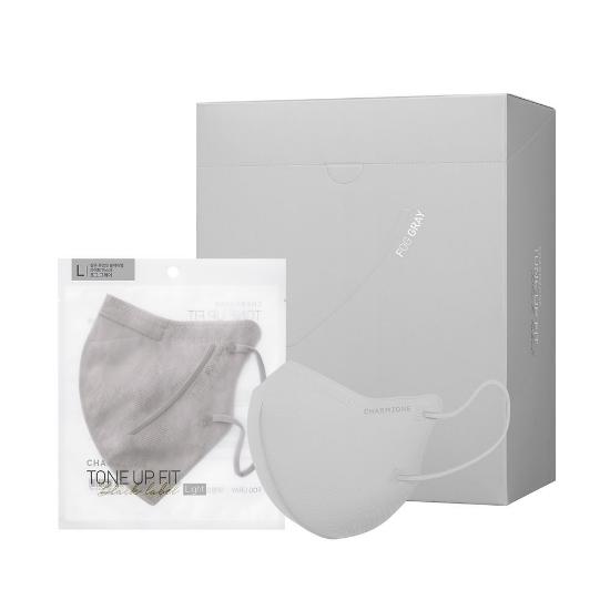 CHARMZONE Tone Up FIT Black Label Light Mask Туман серый 10 листов