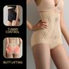 Женские трусики с высокой талией для контроля живота, плоские трусики для живота, бесшовные трусы, послеродовое нижнее белье для похудения, утягивающее тело, брюки