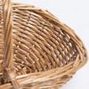 Willow Rattan Picnic Supply Hamper Wear-resistant Flower Basket Vegetable Storage Basket  Picnic