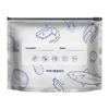 10Pcs/Bag Reusable Freezer Stand Up Bag Leakproof Zip Lock Bag Large Capacity Kitchen Fresh Bag