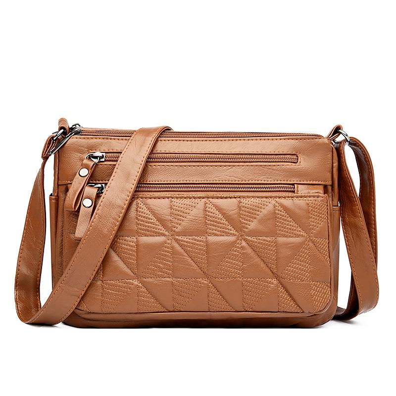 Сумка для мамы, женская сумка через плечо из ПУ, большая вместительная сумка через плечо, женская сумка среднего возраста