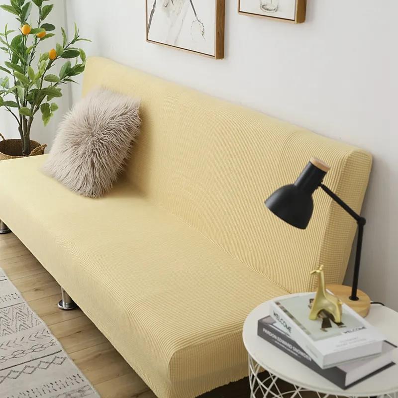 Чехол для дивана-кровати, универсальный утолщенный, универсальный, эластичный, складной, без подлокотника, чехол для ленивого дивана-кровати, чехол для дивана