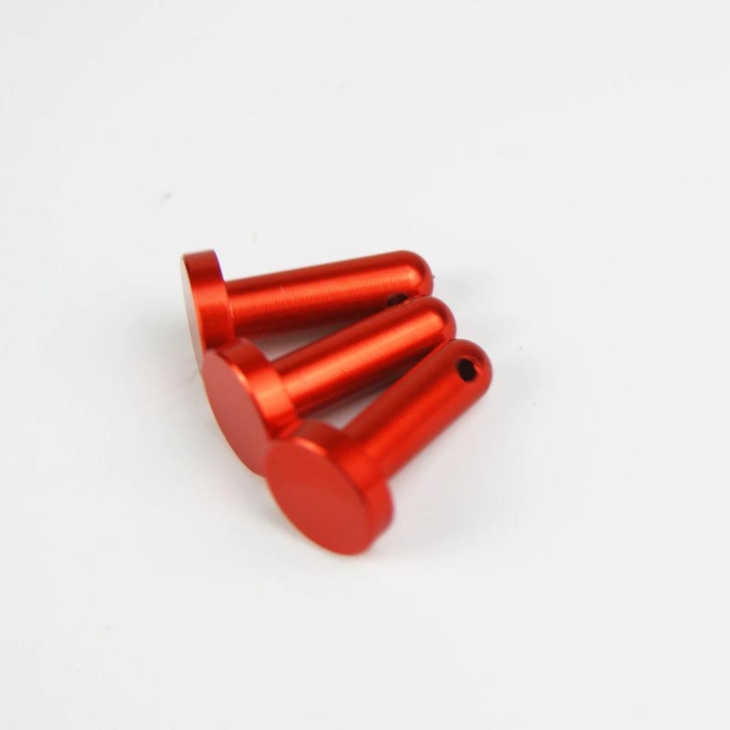 Aluminum Alloy Body Pins Battery Box Rear Wing Tank Gear Cover Pin Fit HPI Rovan Baja Buggy 5B SS 5T King Motor 1/5