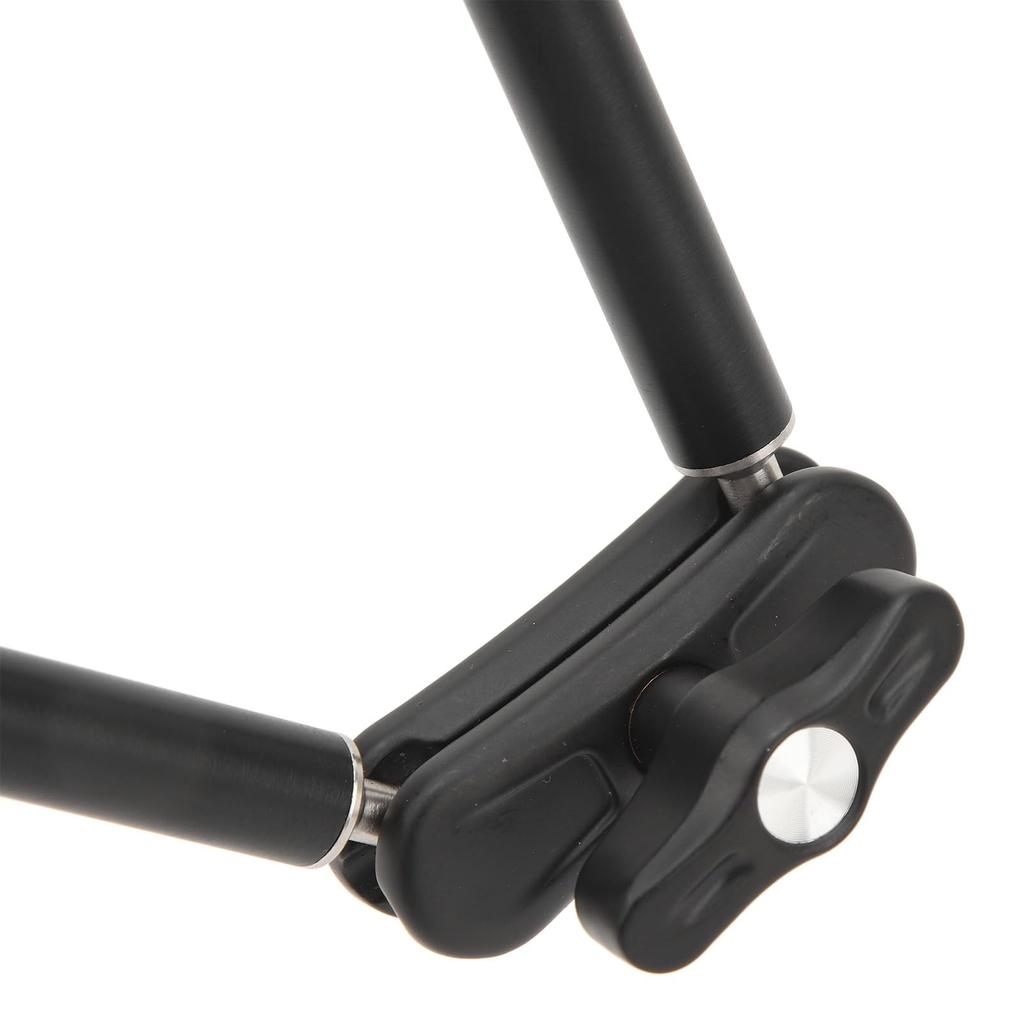 Photography Clamp, Camera Stand, Magic Arm, Flexible Super Clamp, 360 Degree Rotation, 1/4" Screw, 3/8" Screw Hole, Stainless Steel, for SLR Cameras