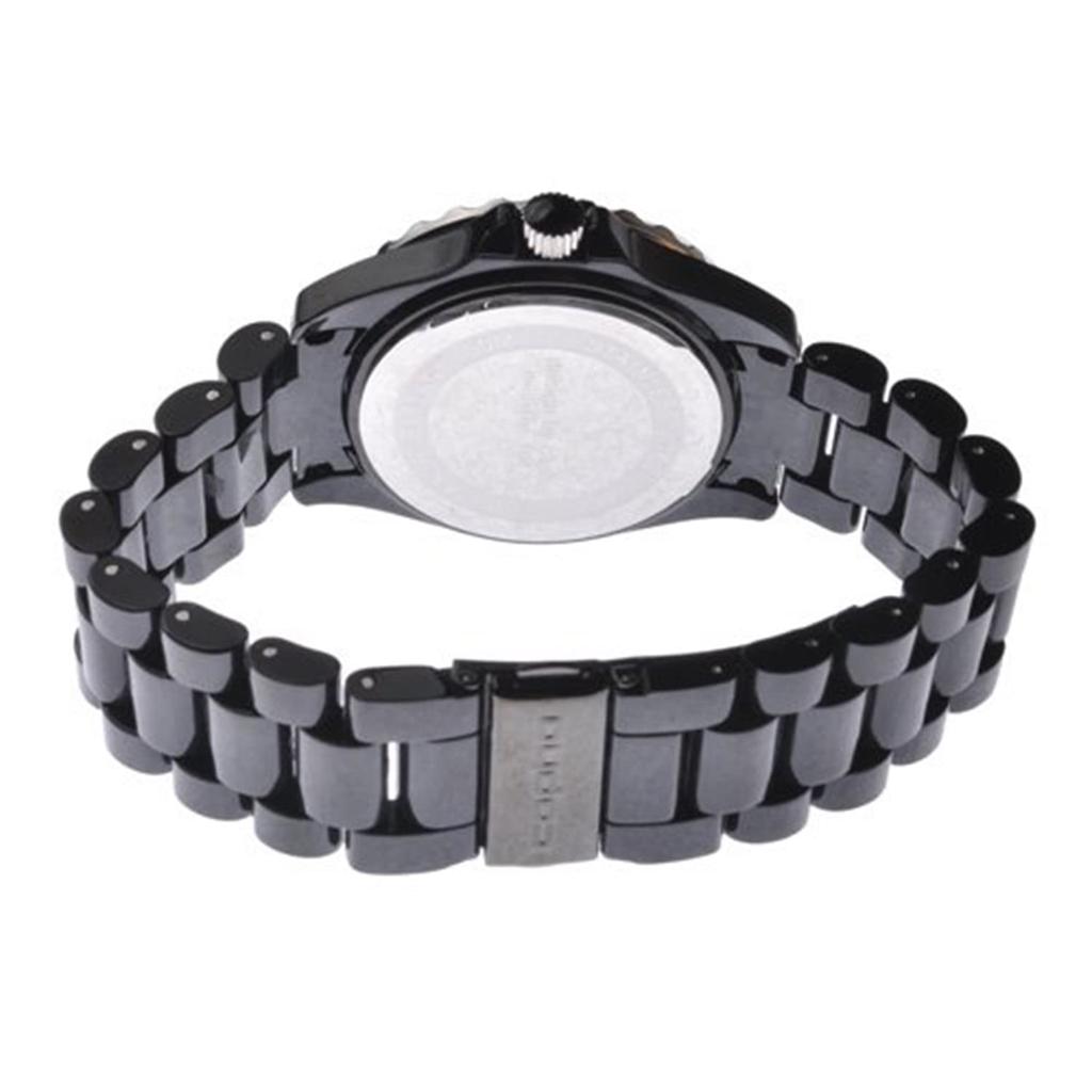 COPHA SWAGGER Black X Silver Quartz Watch Genuine Imported Product [Men's] [Women's]