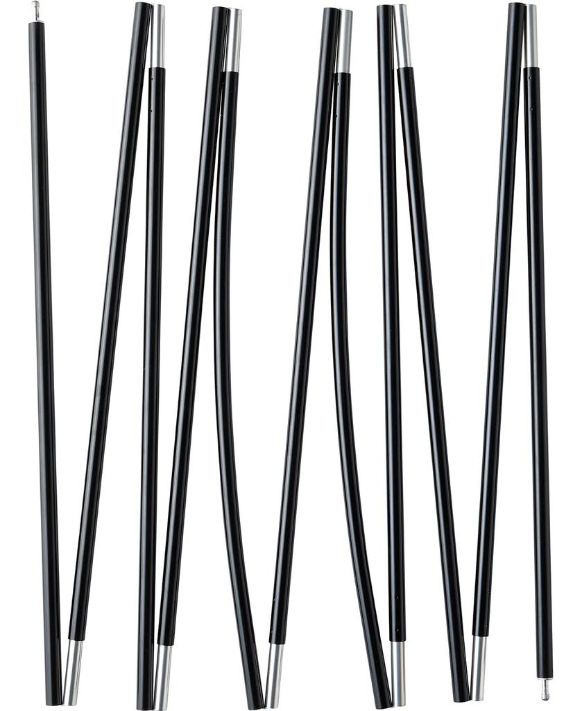 VASTLAND Aluminum Pole for Tunnel Size M Tent,