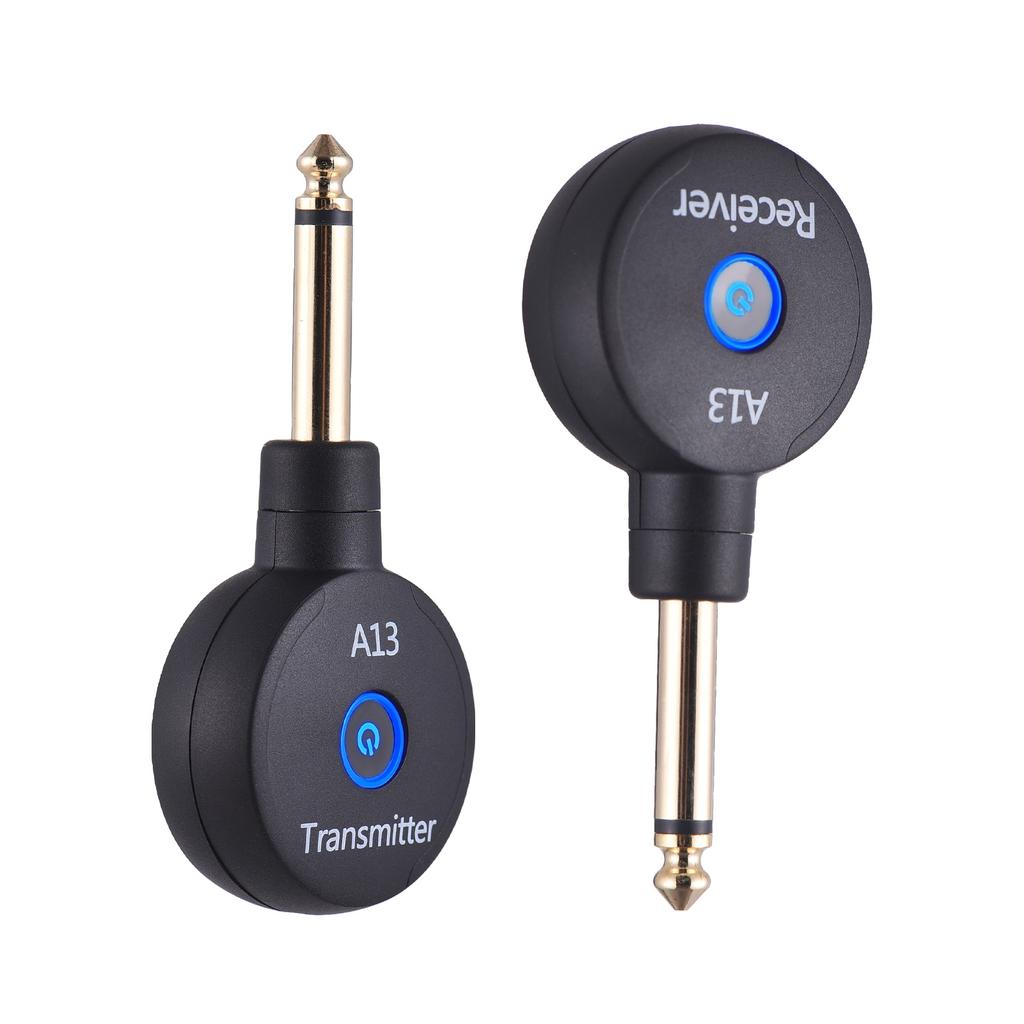 2.4G беспроводная гитарная система перезаряжаемый портативный гитарный передатчик приемник набор двойной режим