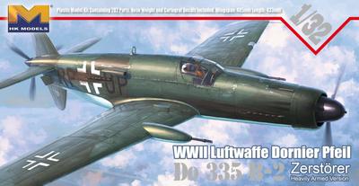 Hong Kong Models Пластиковая модель-конструктор Dornier Do335 Destroyer 1/32 B-2