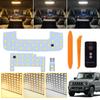 Светодиодный плафон салона Jimny Новый пульт дистанционного управления Suzuki Jimny Sierra Интерьер Теплый и Дневной свет Светодиод OEM Без модификаций Включает инструменты для установки и