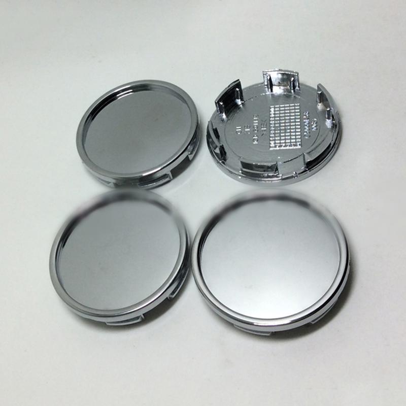 4Pcs 58Mm Abs Wheel Center Cap Hub Cover Car Wheel Tire Rims Center Hub Caps