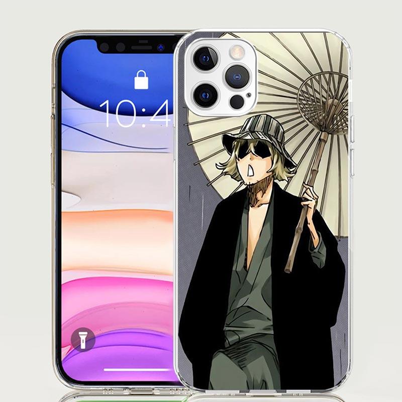 Чехол для телефона Bleach Kisuke Urahara для iPhone 17 Air 16 15 Plus 11 14 Pro Max 13 Mini 12 7 8 + SE Художественный узор Индивидуальная обложка 17