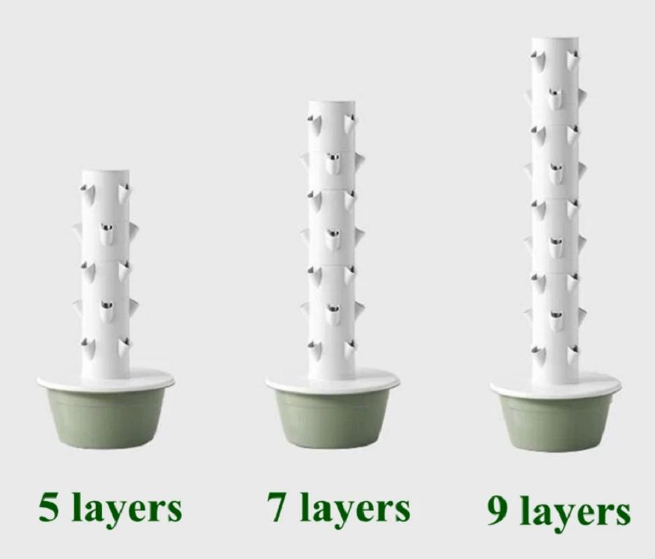 Hydroponic Tower Home Vertical Soilless Culture Equipment Hydroponic System Intelligent Timed Vegetable Planter