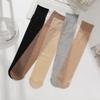 Jk Girls Mid-tube Stockings Ultra-thin Calf Socks Anti-hook Invisible Transparent Seamless Socks Soft Skin-friendly Socks