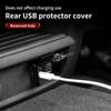 Автомобильная наклейка 2025 Горячий автомобильный интерьер USB Type-C Зарядный интерфейс Пылезащитная крышка Для BMW M Performance F40 F44 G20 G30 G32 F48 F39 G01