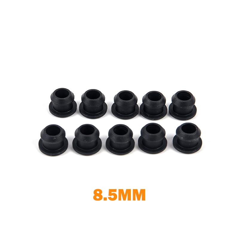 10Pcs Silicone Rubber Snap-On Hole Plug 2.5-14Mm Blanking End Caps Seal Stopper