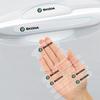 2025 New 8PCS Transparent Protective Stickers for Car Door Handle For Skoda Octavia Rapid Kodiaq Karoq Fabia Kamiq Superb Deriva