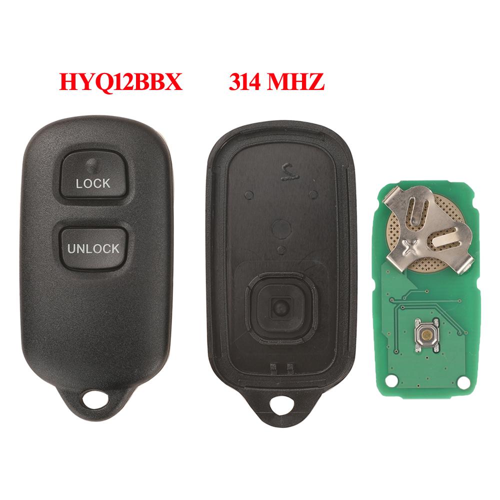 Сигнализация с дистанционным управлением GQ43VT14T/HYQ12BBX/1512Y/12BAN 314 МГц для Toyota Camry Corolla Highlander Solara Sienna 2002-2007