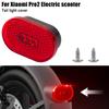 Taillights Led Rear Fender Lampshade Brake Rear Lamp Shade For Xiaomi Pro 2 Mi3 Electric Scooter Skateboard Accessories