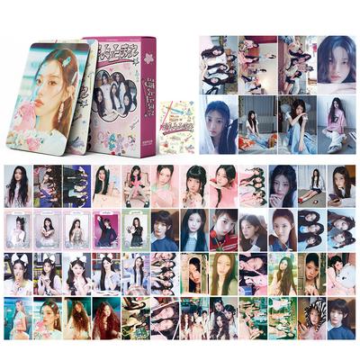 S 55 шт./набор K-pop айдол-девичья группа ILLIT Новейшая серия альбомов HD-печать Lomo-карточки YUNAH MINJU MOKA WONHEE IROHA Pocards Подарки для фанатов