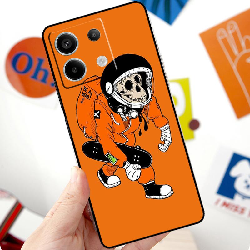 Мультяшная обезьянка Чехол Для Xiaomi Redmi Note 13 Pro 10 11 12 14 Pro 11S 12S Чехол Для Redmi 15 12C 13C 14C 10C