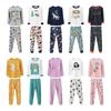 Children's Cotton Pajamas: Long-Sleeve Boys' and Girls' Sleepwear for Spring and Autumn
