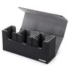 EXCITEHOBBY Trading Card 3 Deck Case Stored In Trading Sleeve Card Case Compatible with General Trading Card Sizes Holds Approximately 300 Cards Comes