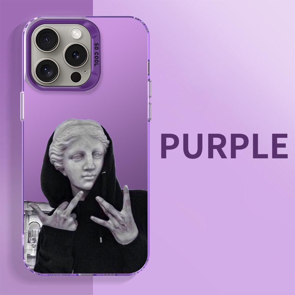 Европейский и американский IMD Серебряный чехол для телефона Cross-Border для iPhone 15/14/13/11/8