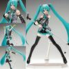 Новая фигурка Хацунэ Мику 15 см, Аниме-девушка, Figma 014, Виртуальная певица Мику, Подвижная модель на шарнирах, Статуэтка, Детские игрушки, Коллекция кукол, Подарки