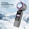 4000mAh Speed(100) with Ice Cooler Handheld Portable Fan USB Powered For Camping Hiking Fishing Super Mini 13000 Rpm Small Pocket Fans Rechargeable