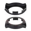 Protective Case for Huawei Watch GT 2E Watch Wristband Screen Protector Shell Bumper Frame(Black