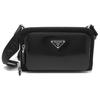 Сумка для тела Renylon Brushed Leather Black 2VH156 789 F0002 OMT [Prada] [Prada] Мужская [Товар]