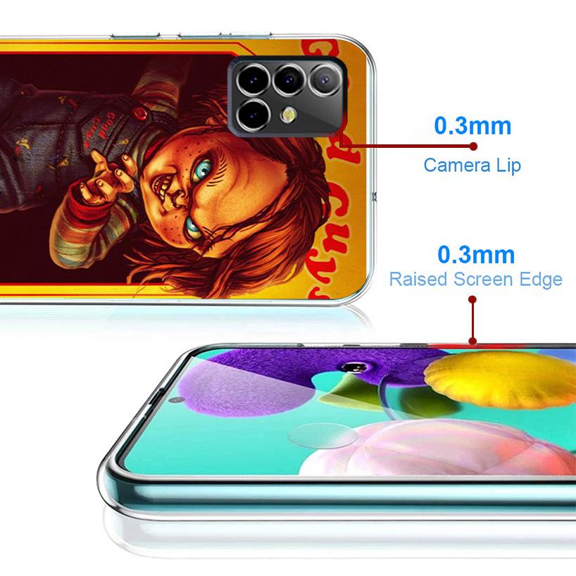 Чехол для телефона Chucky Child's Play для Samsung Galaxy A17 A16 A15 A14 A13 A57 A56 A55 A54 A53 A37 A36 A35 A34 A33 A26 A25 A24 A23 Ga