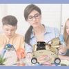 Детский DIY деревянный научный модель-конструктор маленькой машинки на ветряной тяге, настраиваемая развивающая игрушка