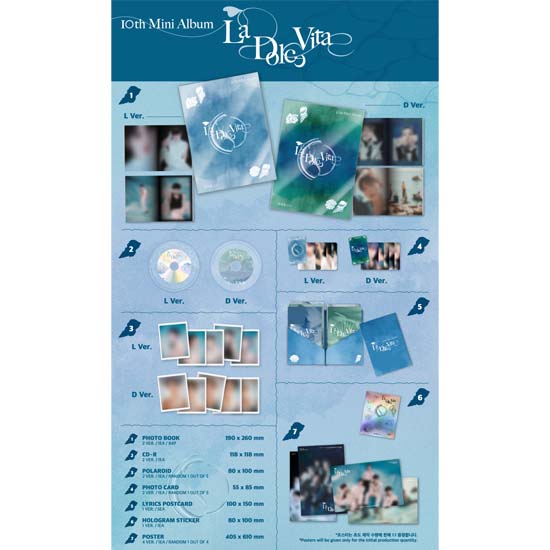 ONEUS 10-й мини-альбом La Dolce Vita