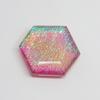 Fancy Cut 74.05 ct Ammolite Loose Gemstone Multi Color for Jewelry Making and Gem Collections