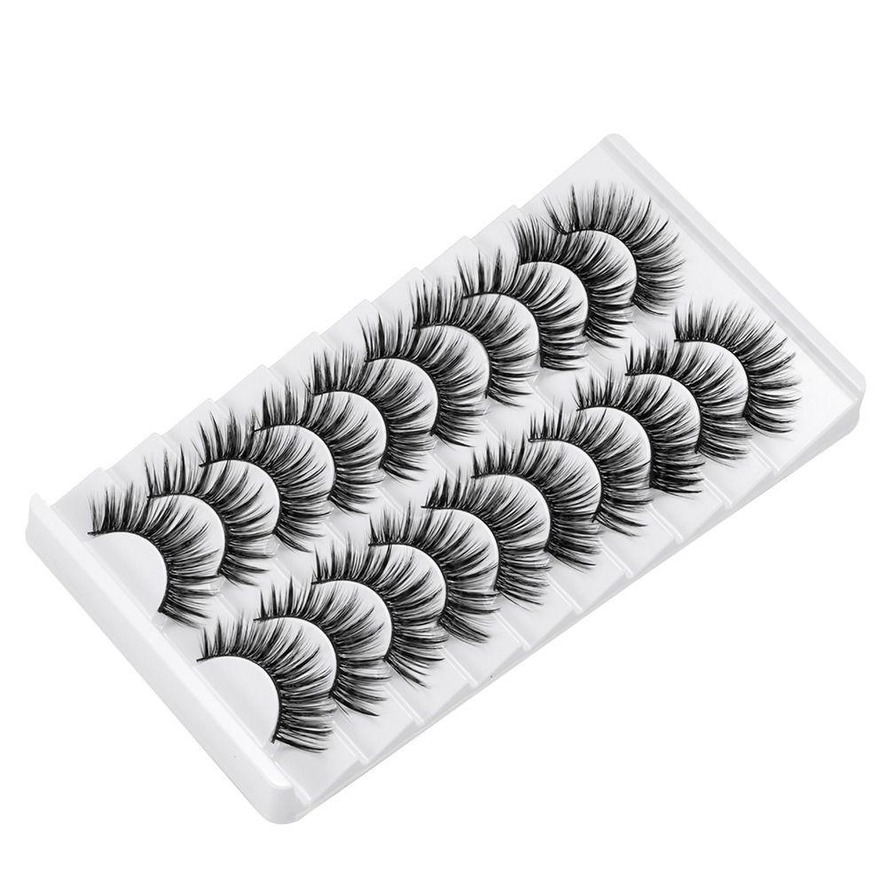 Full Strip False Eyelashes Dramatic Eye Makeup Tools Beauty 3D Faux Mink Lash Eyelash Extension